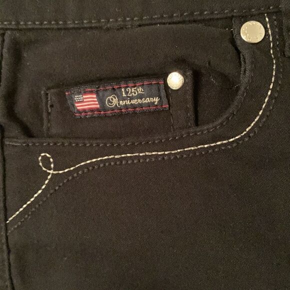 US Polo Assn High Skinny Black Jeans Size 4 - Picture 9 of 15